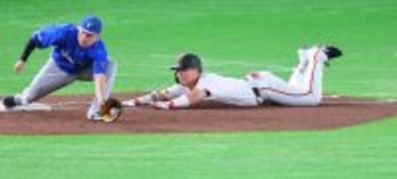 【番記者Ｇ戦記】大城卓三のヘッドスライディングににじんだ勝利への執念　打席の立ち位置変更で臨む９年目