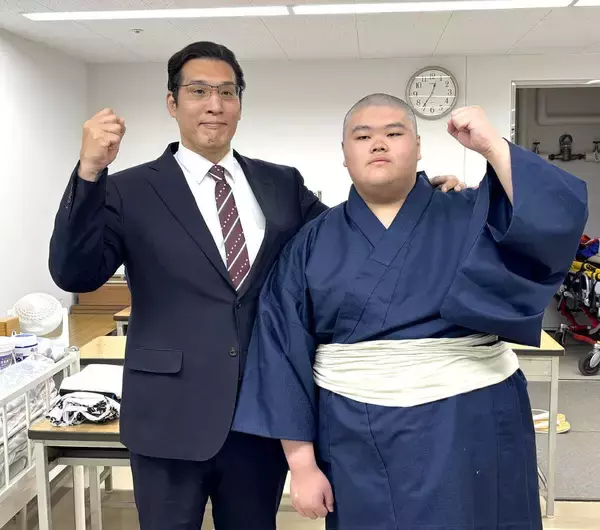 錣山部屋の大山遥人、飲食店来店時の阿炎からのスカウトを機に入門「奇跡です」…相撲未経験の１５歳が１７８センチ、１５６キロを計測