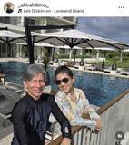 「「６５歳と６０歳だなんて嘘みたい」前田典子＆日比野玲、レジェンドモデル夫婦のリゾートショットに「素敵なご夫婦」「脚長っ」」の画像1