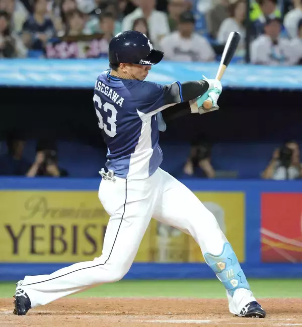 【西武】長谷川信哉がキャリアハイの７号ソロ　「一発で仕留めることができた」小川の外角チェンジアップをガツン