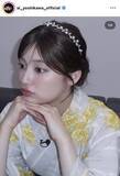 「「眼福すぎる」吉川愛、浴衣姿に騒然「黄色も爽やか」「似合いすぎてて可愛すぎる！」「本当に浴衣が似合う！！」」の画像1