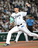 「【西武】武内夏暉が８回１失点で自己最多タイの１０勝目　「今日は栗山さんのために絶対に勝つと腕を振った」」の画像1