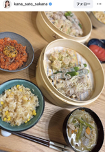 「レインボー」池田直人と結婚　佐藤佳奈アナの手料理食卓ショットに絶賛！「ご主人は幸せだ」「体に良さそう」