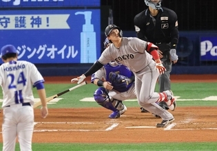 【巨人】増田陸の豪快ソロで勝ち越し！　２番手・吉野光樹の初球撃ち「勝ち越すことができて良かったです」