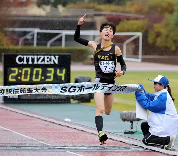 【全国高校駅伝】藤枝出身の学法石川・美沢央佑が大会新で男子初優勝に貢献「本気で陸上をやるために…」