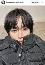 板垣李光人「そういえば髪黒くなりました」最新ショットをアップ！