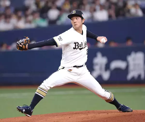 【オリックス】田嶋大樹が５回２／３を３失点で降板…６回２死満塁で栗原陵矢に同点三塁打浴びる　初勝利お預け