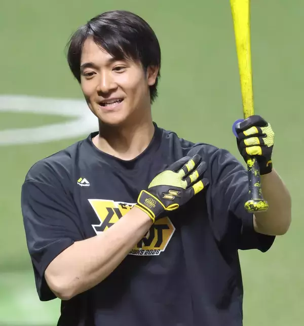 【ソフトバンク】１９日に代打でタイムリーの柳町達が「２番・右翼」で先発復帰…スタメン発表