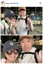 「今年５０歳だって！」鈴木奈々　“大先輩”との２ショットに「痩せた！？」「お元気そう」「５０に見えない」