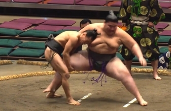 体重差１０４キロの対決で“足取り職人”宇瑠寅が勝利　１６４・７キロの隆葵を破り「ひっくり返した！」