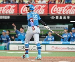 【日本ハム】万波中正「奇跡的」「本当に完璧」左翼上段へ１２２メートル　３年連続第１ステージ突破弾　ファンをあおる「もうちょっと欲しいな（笑）」