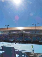 【全豪テニス】２７日　気温４５度　オーストラリア気象庁が予報を２度上方修正　「１ゲームでアウト」　穂積絵莉も未経験　車いすテニス１回戦は延期　