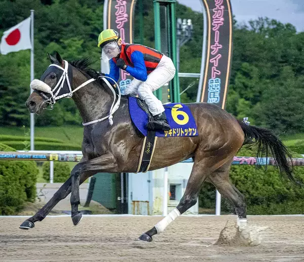 強さにネット驚嘆「途中から加速がおかしい」「やっぱ次元が違うよ…」楽々と４馬身差　サキドリトッケンが地方重賞７連勝　佐賀皐月賞