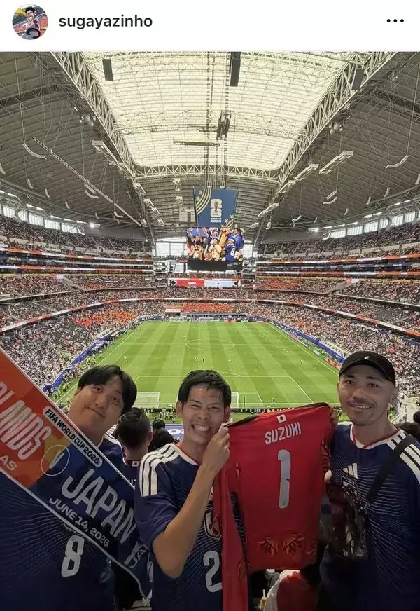 Ｗ杯４大会連続観戦の“神ヘディング”芸人　競技場清掃を冷笑する一部の声に現地から思い…「ゴゴスマ」で