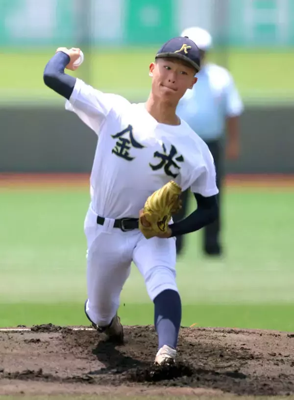 【高校野球】金光大阪が４回戦進出　先発・岸一希が７回５安打無失点の粘投　中川侑大が３打数３安打３打点の活躍…大阪大会