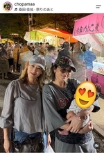 みちょぱの美魔女ママ　娘＆孫とお祭りへ！「今年は１人増えて…」みちょぱのお兄ちゃんの姿も話題
