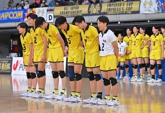 【バレー天皇杯】鎮西高は快進撃も８強ならず　急逝の畑野監督と目指した「高校３冠」春高へつなぐ