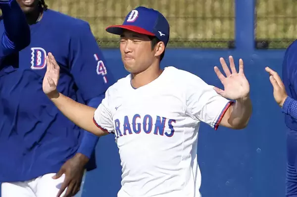 【中日】田中幹也が朝スピーチで第一子誕生を報告「妻が死ぬ気で産んでくれたので、僕も死ぬ気で野球を頑張りたい」