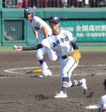 「【甲子園】高川学園、３－０から逆転負けで春夏通じて初の８強入りならず　プロ注目の木下瑛二は４失点で涙」の画像1