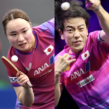 【卓球】篠塚大登、伊藤美誠組が１６強　シンガポールペアを２０分で一蹴　朝一の第１試合から客席最上段までびっしり埋まる