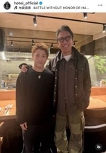 ボクシング・井上尚弥を「さすが世界のモンスター」大物ミュージシャンが称賛　２ショットに「布袋さんデカ過ぎて…」の声も
