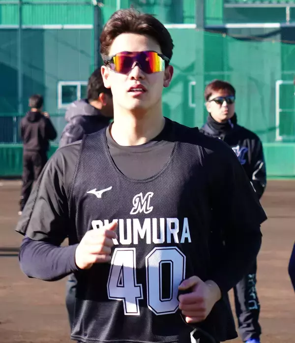 【ロッテ】ドラ３・奥村頼人「ＺＯＺＯマリンは、日本一の応援団がいるところ」初登板に思い馳せる