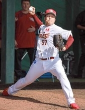 【楽天】滝中瞭太がキャンプ初日に感じた変化　１６６勝右腕との鍛錬の成果