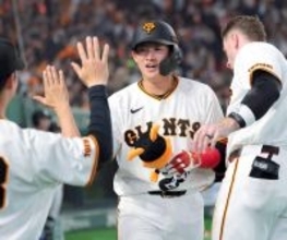 【巨人】勝負強いぜ増田陸　４・４以来の２号ソロ　２回に先制犠飛　７回までチーム全２打点