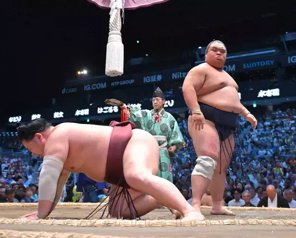 平幕・藤凌駕が３連勝で勝ち越し　愛知出身がご当所で勝ち越し「目標だった」