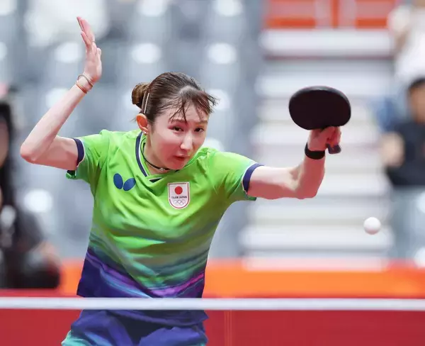 【卓球】早田ひながシングルス快勝で３回戦進出　別コートで「キャー！」中国熱烈ファンの悲鳴が上がり続けるも淡々…アジア大会