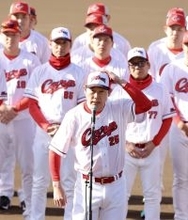 【広島】日南キャンプがスタート　新井貴浩監督「質と量ともにこなしたい。しっかり頑張ります」