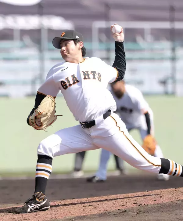 【巨人】１５０キロ×４！ドラフト１位・竹丸和幸がプロ最速更新で３回パーフェク投