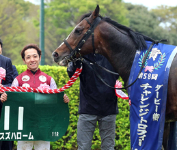 【ダービー卿ＣＴ】５年ぶり２度目重賞Ｖの藤懸騎手、スズハロームの首筋に抱きつき「ありがとう～！」