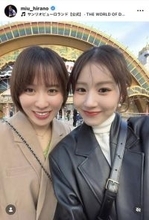 卓球・平野美宇＆バドミントン・志田千陽、五輪メダリスト美女コンビがサンリオ満喫！「推し増しが止まらない」