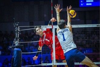 【バレー】１３連勝中の日本男子、勝負の米国戦第３セットは２５―２０で奪取　西田有志、石川祐希が大暴れ　２大会ぶりメダルまであと１セット