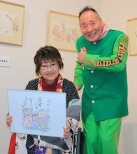 宮川大助・花子、４月に金婚式「嫁はんは地球最大の宝物」…奈良・生駒で花子作画「日本昔ばなし」原画展