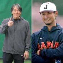 最強侍タッグ結成「打の松井秀喜、投のダルビッシュ有」ＭＬＢスターが侍ジャパン宮崎合宿で夢の共演　ガッチリ握手…ＷＢＣ連覇へ強力援軍