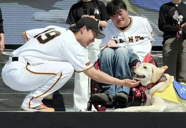 【巨人】介助犬の認知度アップへ「頑張りたい」山崎伊織がＰＲイベントに登壇
