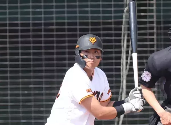 【巨人】沖縄出身の知念大成、凱旋初打席は「足が震えたりしたので」　初の対外試合で慣れ親しんだ故郷でも緊張