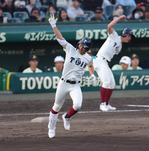 【センバツ】大阪桐蔭の４番・谷淵瑛仁がＤＨ初の猛打賞で３年ぶり４強「低く打つというチームで徹底している意識で打てた」背番号２０の新スタイルの主砲