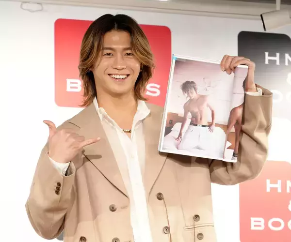 瀬口黎弥、写真集での肉体美に自信「メロさ爆発。名付けてメロ筋」肉体改造の先生はＣｈａｔＧＰＴ