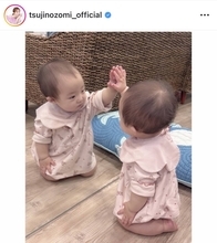 ５児の母・辻希美、「鏡の中の夢とチュー」次女・夢空ちゃんのかわいらしい姿にほっこり