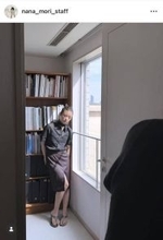 森七菜、雰囲気ガラリのクールな姿に騒然「ギャップ萌え」「全然雰囲気違う」「美しくピュア」