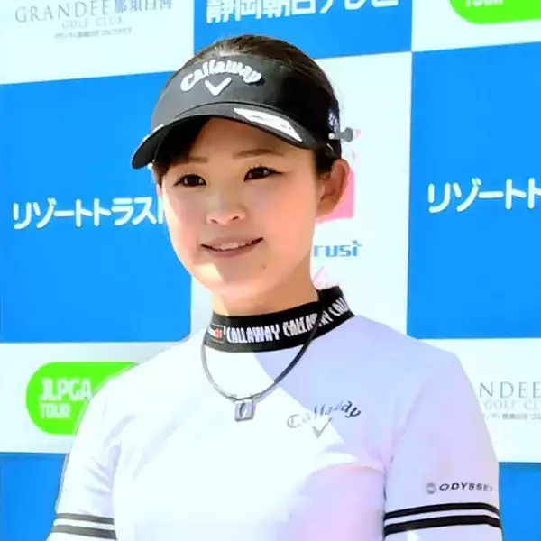 ２５歳の人気プロ政田夢乃、初日７７位から２位に急浮上「優勝できるように頑張ります」リゾートトラストＬ