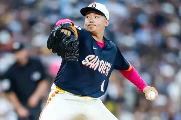 松井裕樹がオープナーの２番手で２勝目の権利　２回から登板　渡米後最長の３回を１安打無失点