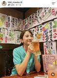 「ＴＢＳ日比麻音子アナ、酒場巡り番組の飲みっぷりがお見事！「ビールがよく似合う」「日比ちゃんと飲みたい」」の画像1