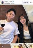 「レスリング金メダリスト　川井梨紗子さん、イケメン夫を顔出し＆密着！雰囲気ガラリ「付き合って１０年結婚５年」」の画像1
