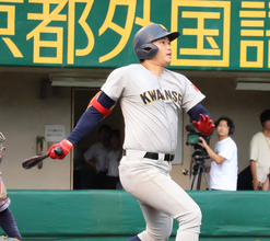 【大学野球】関学大・新井亮規浩がプロ志望届提出　広島・新井監督の長男　４番ＤＨで４打数１安打「フルスイングは貫きたい」