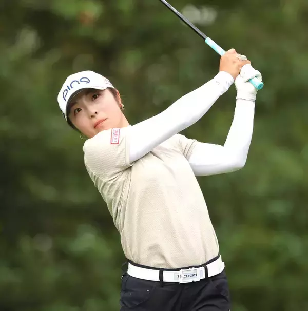 【女子ゴルフ】３位で賞金１３００万円を獲得　佐久間朱莉「ショットがひどかった。来週は地元で勝ちたい」