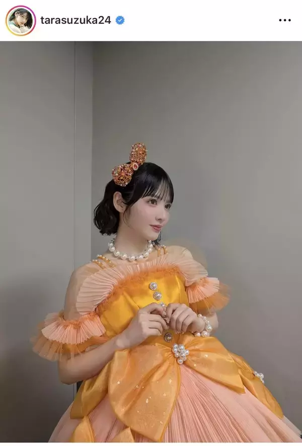 「ＦＲＵＩＴＳ　ＺＩＰＰＥＲ」鎮西寿々歌、新年最初のおみくじは「大大吉」！黒の帽子ショットに「ぐはっかわいい」「幸せ！！」